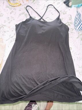 Classic Black Cami Dress - Women's Slip Dress